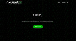 Desktop Screenshot of nxuweb.net